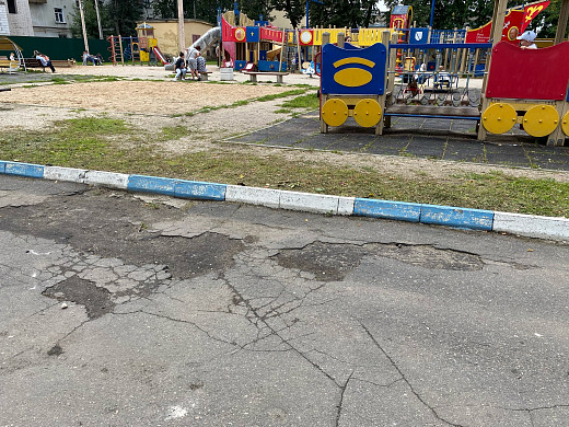 Ивановка жалуется на плохое состояние городского детского парка